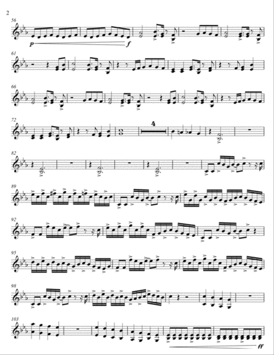 City Lights Percussion Ensemble scores gallery preview page 2