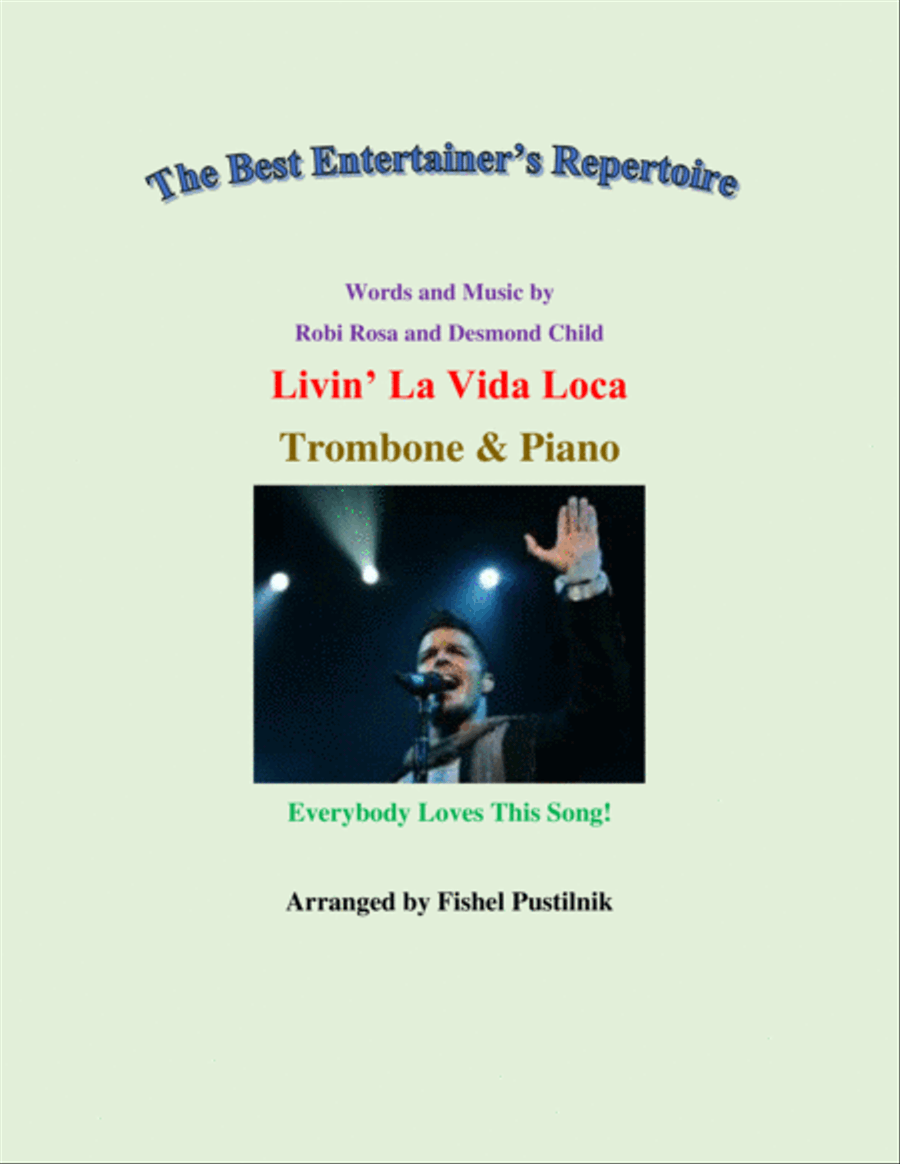 Livin' La Vida Loca Piano scores gallery preview page 1
