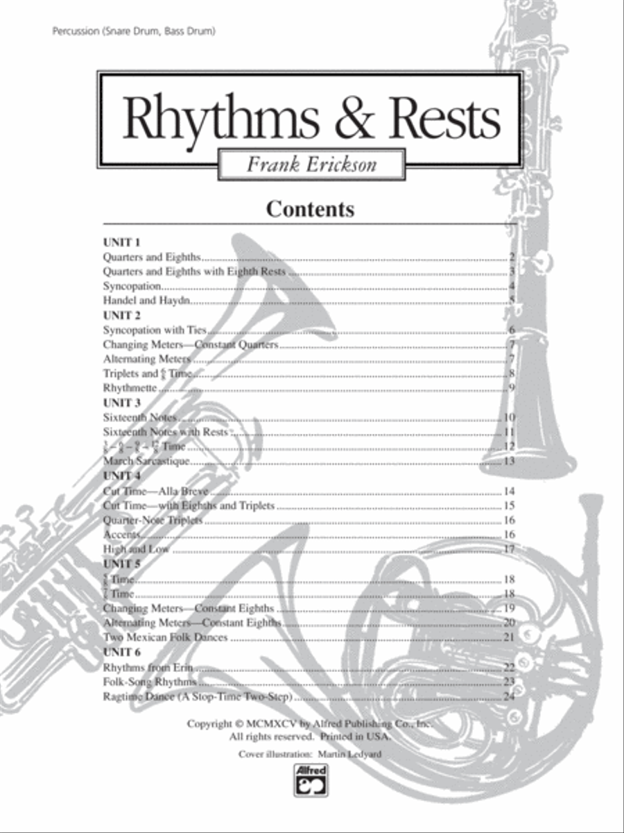 Rhythms & Rests Concert Band Methods scores gallery preview page 5