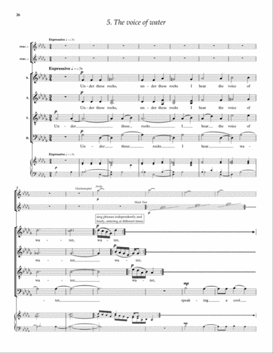 The Miracle of the Spring 4-Part scores gallery preview page 8