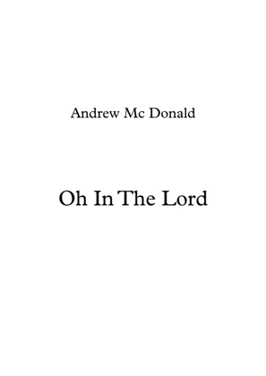Book cover for Oh In The Lord