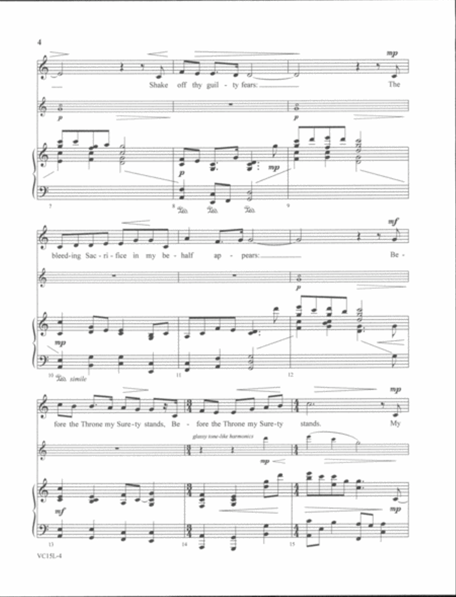 Sacred Solos of Dan Forrest - low voice Low Voice scores gallery preview page 3