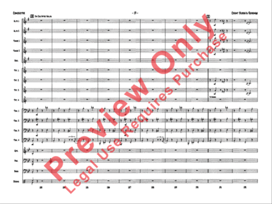 Count Bubba's Revenge Jazz Ensemble scores gallery preview page 21