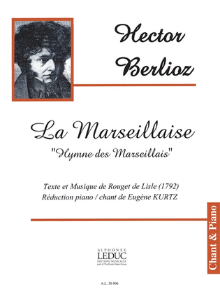 Book cover for Berlioz Rouget De L. Marseillaise Voice & Piano Book