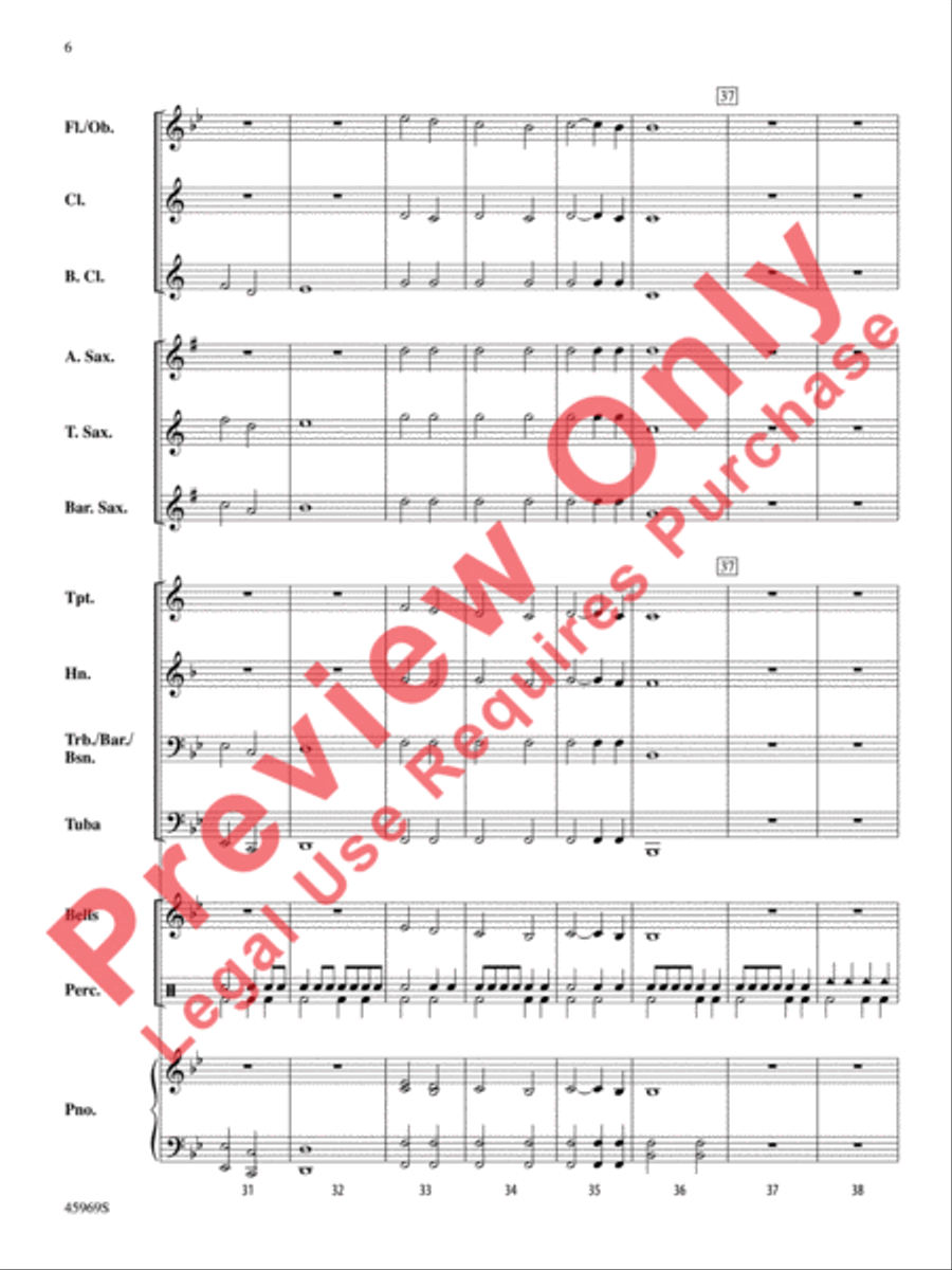 Renaissance Fair Concert Band scores gallery preview page 7