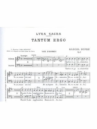 Tantum Ergo (tb Chorus Part) (choral-mixed Accompan