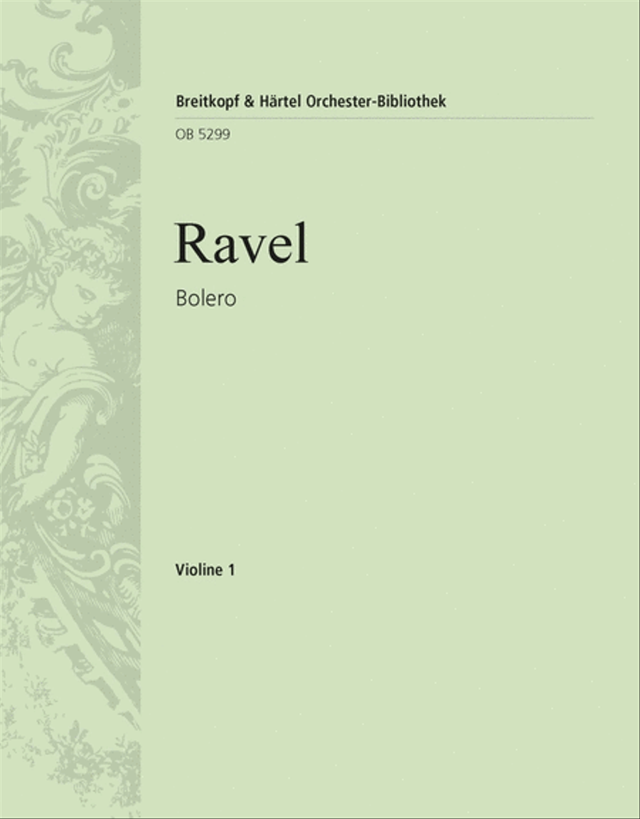 Bolero Orchestra scores gallery preview page 1
