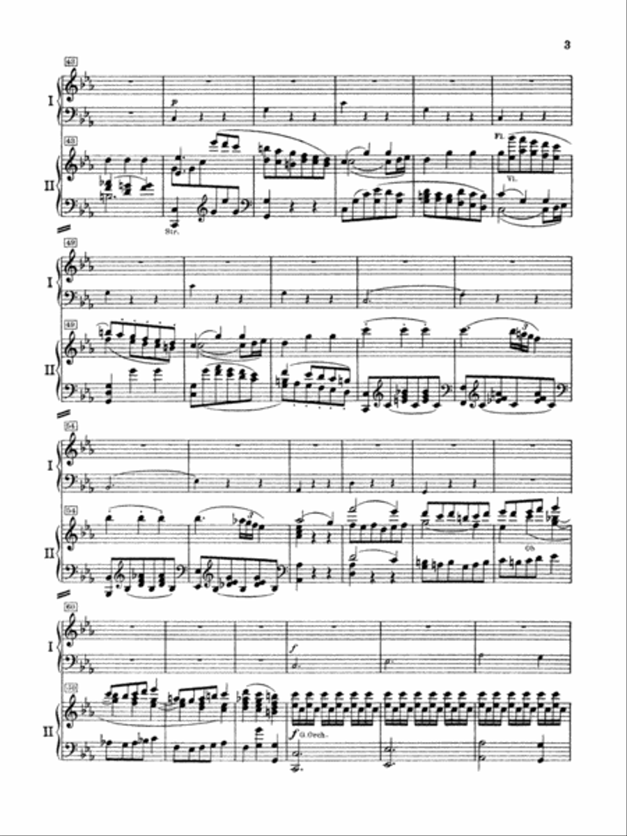 Mozart: Piano Concerto No. 24 in C Minor, K. 491 Piano scores gallery preview page 5