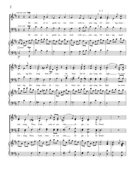 We Gather Together (SATB) image number null