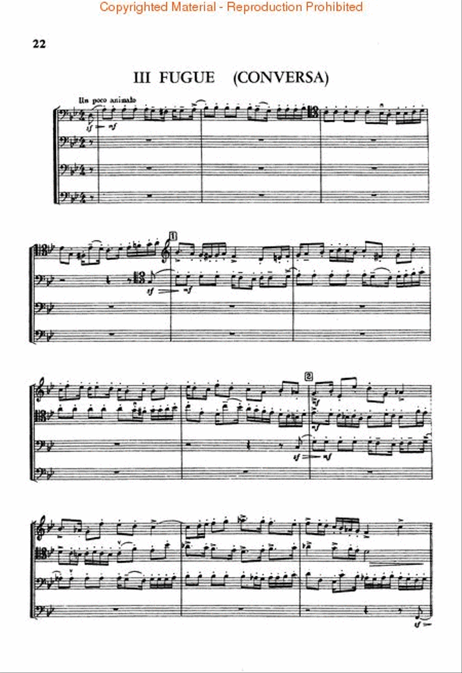Bachianas Brasileiras No. 1 Voice scores gallery preview page 4