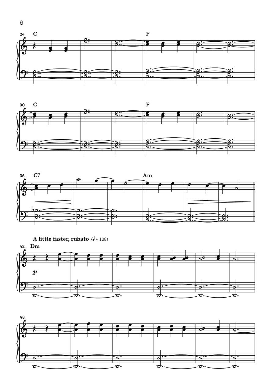 Clair de Lune Piano Solo scores gallery preview page 2