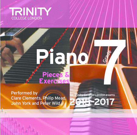 Piano Exam Pieces & Exercises 2015-2017 CD: Grade 7