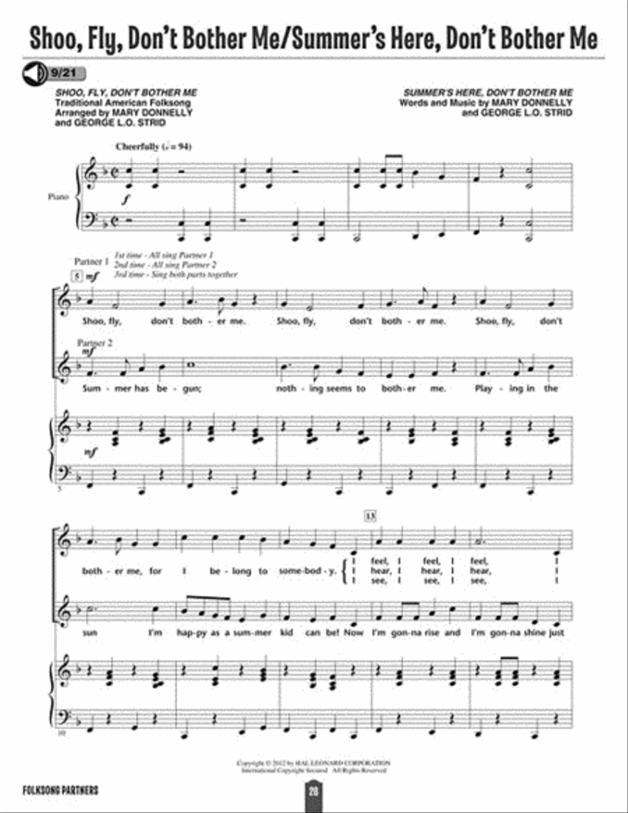 Folksong Partners Folksong Partners Choir scores gallery preview page 5