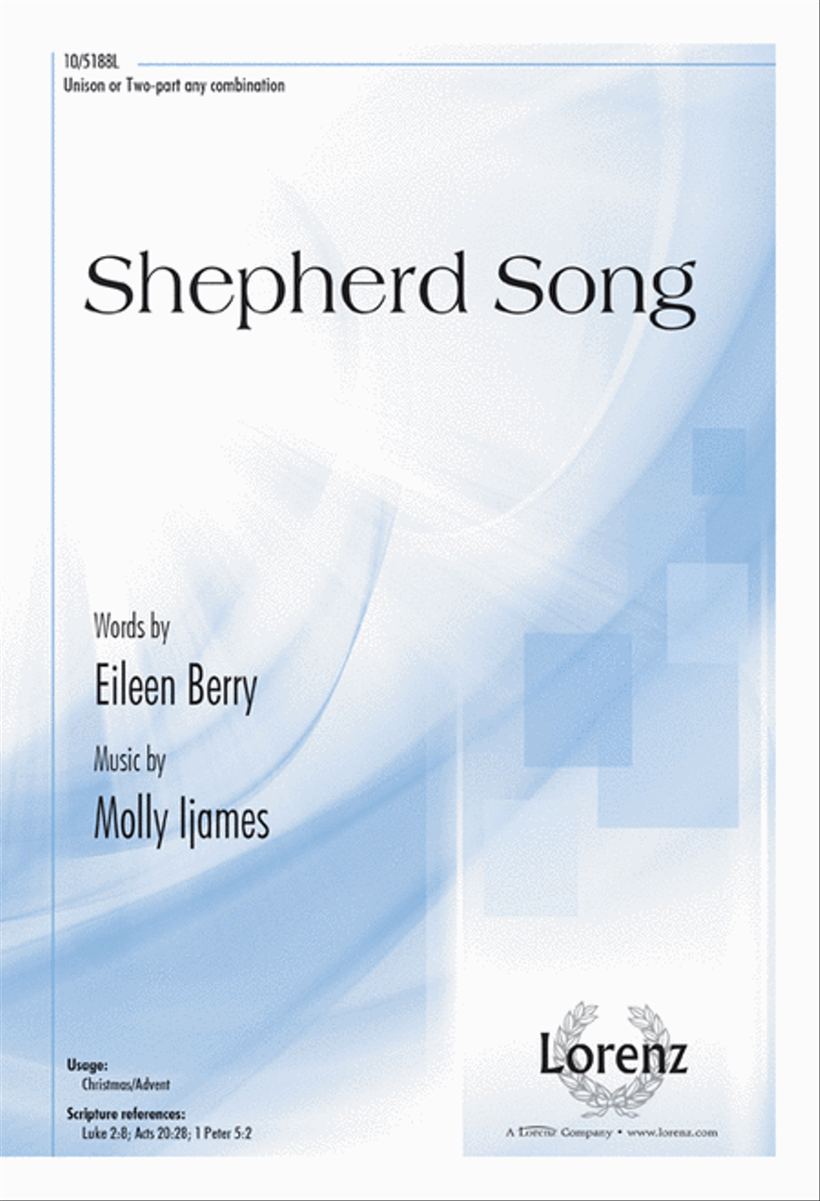 Shepherd Song Unison Choir scores gallery preview page 1