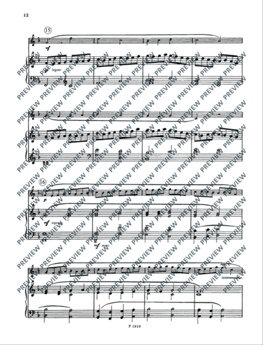 Sonata Sonata Piano Accompaniment scores gallery preview page 13