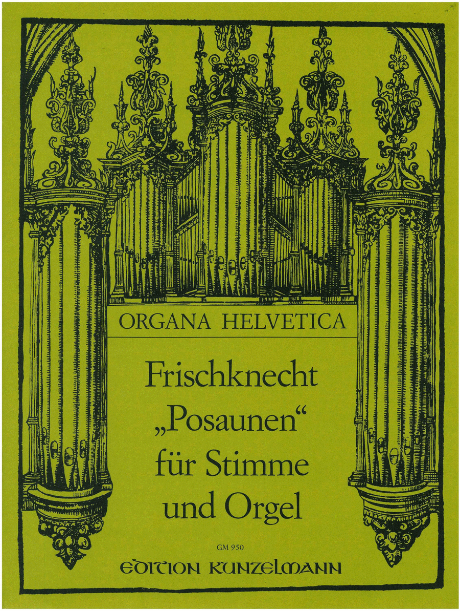 'Posaunen' (Trombones) for voice and organ