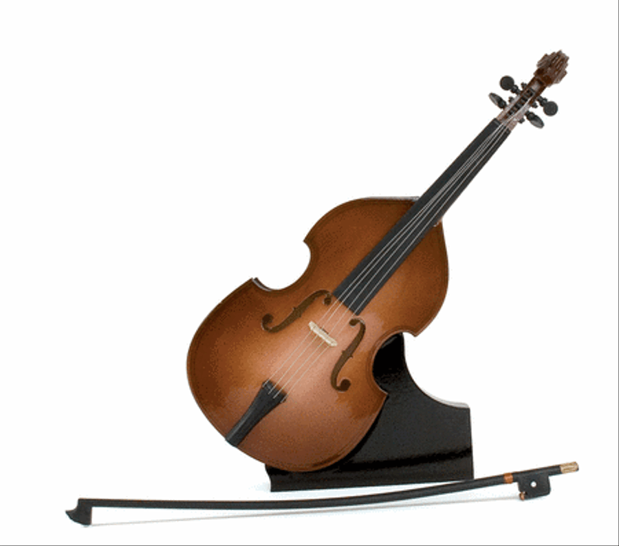 miniature instrument: double bass Double Bass scores gallery preview page 1