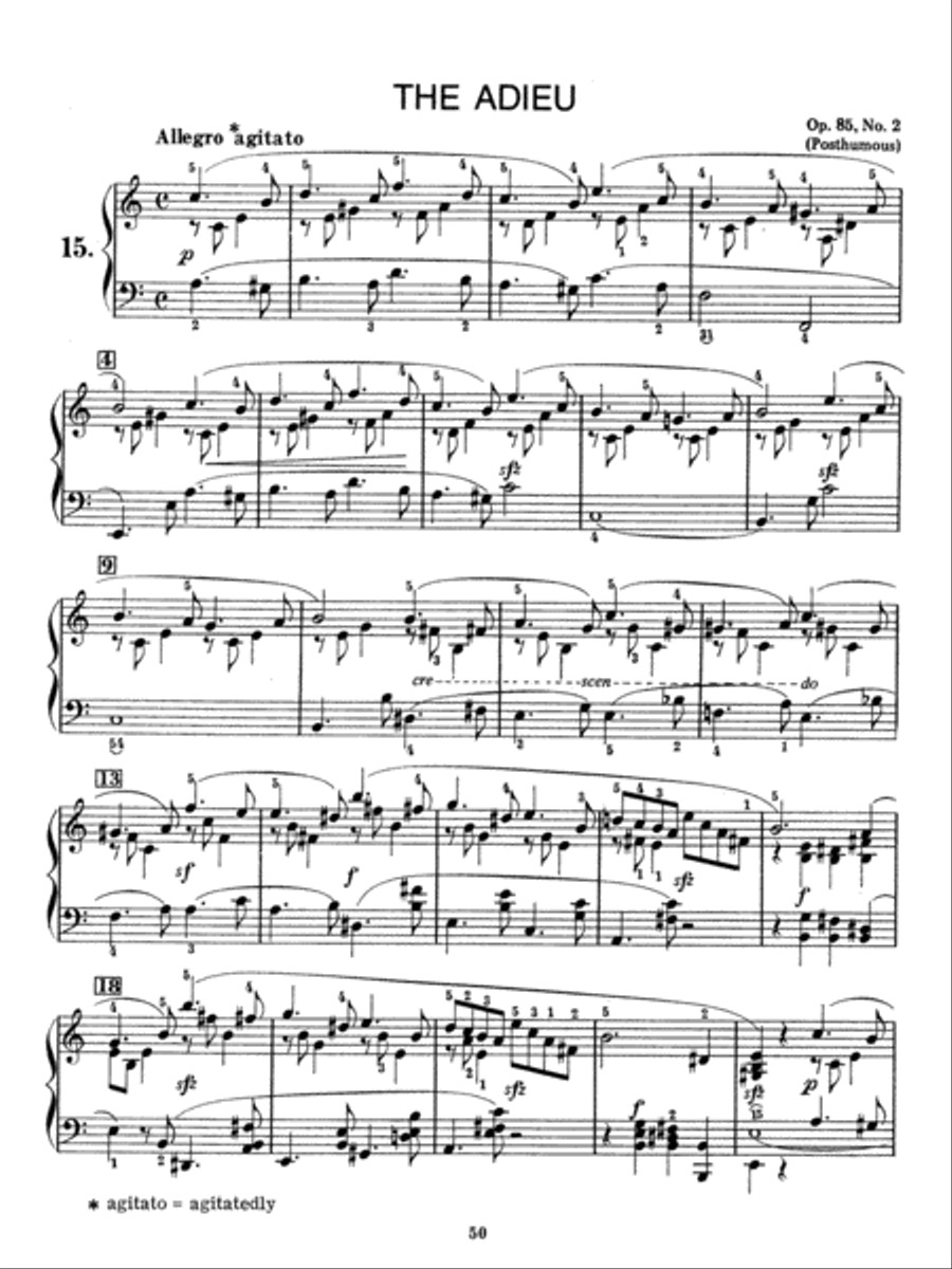 Mendelssohn -- Songs without Words (Selected Favorites) Piano Solo scores gallery preview page 5