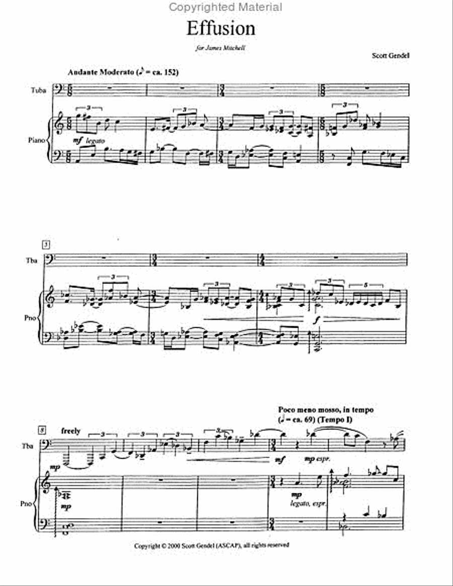 Effusion Effusion Tuba scores gallery preview page 2