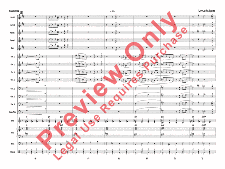 Little Big Gumbo Little Big Gumbo Jazz Ensemble scores gallery preview page 13