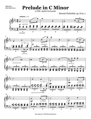 Prelude in C Minor, op. 8 no. 1 (Henryk Pachulski)