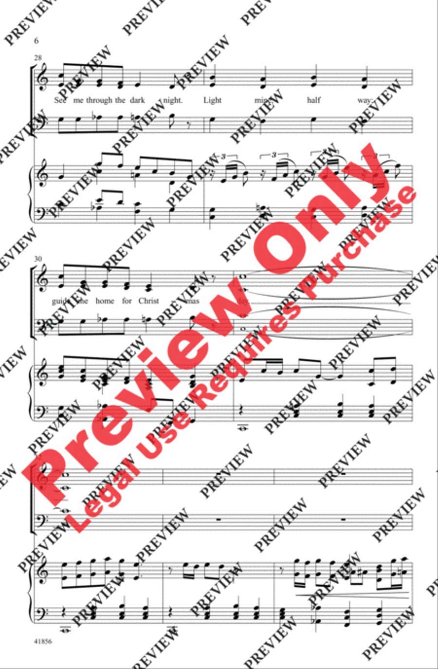 Christmas Star (from Home Alone 2) 3-Part scores gallery preview page 6