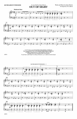 Out of Sight: Piano Accompaniment