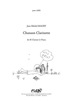 Book cover for Chanson Clarinette