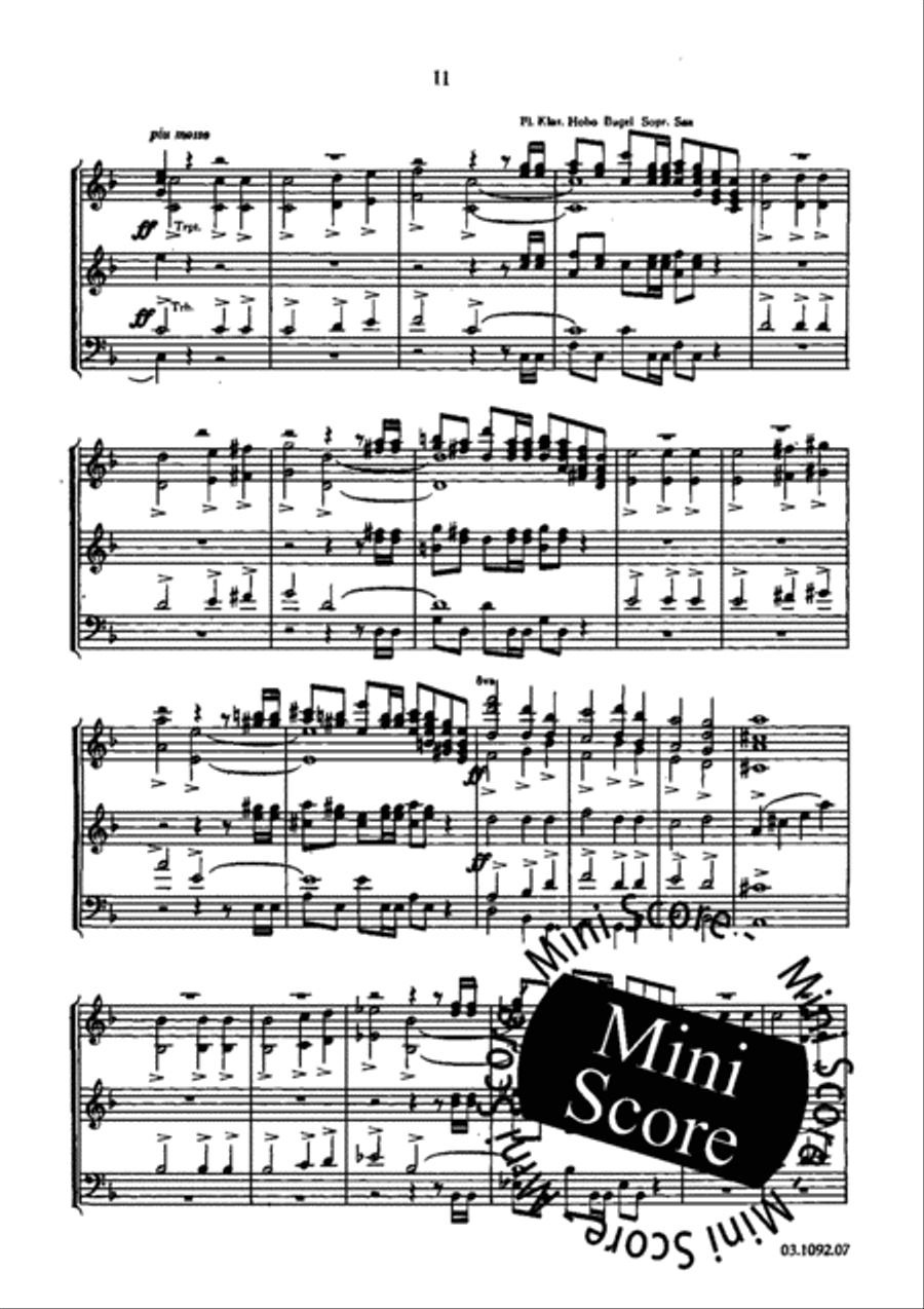 Kerstavond Kerstavond Fanfare Band scores gallery preview page 15