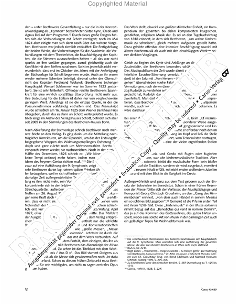 Missa solemnis Missa solemnis 4-Part scores gallery preview page 8