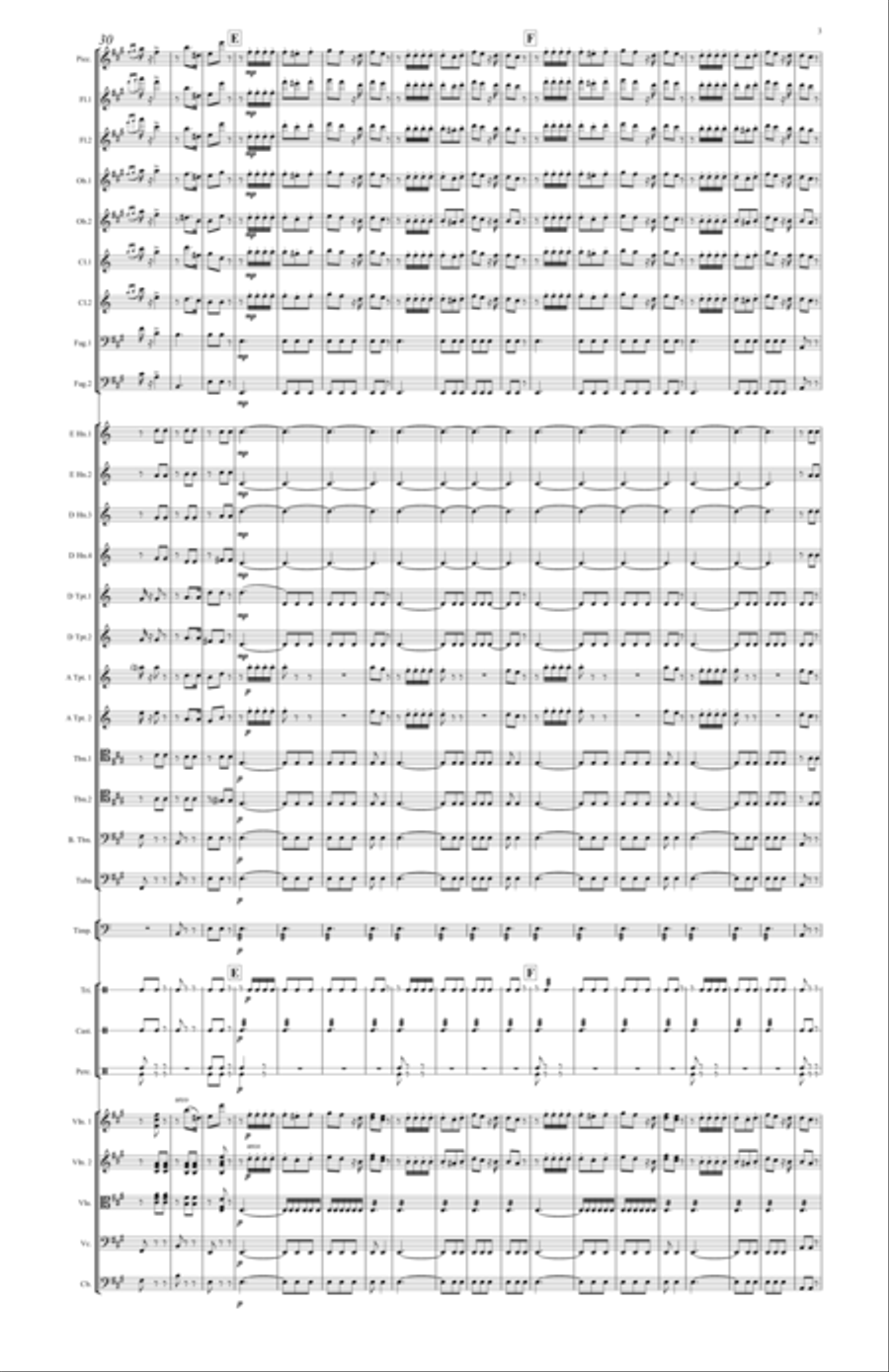 Seguidilla for Orchestra Ballet Music Full Orchestra scores gallery preview page 4
