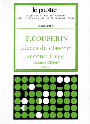 Book cover for Pieces De Clavecin Livre 2 (lp22)