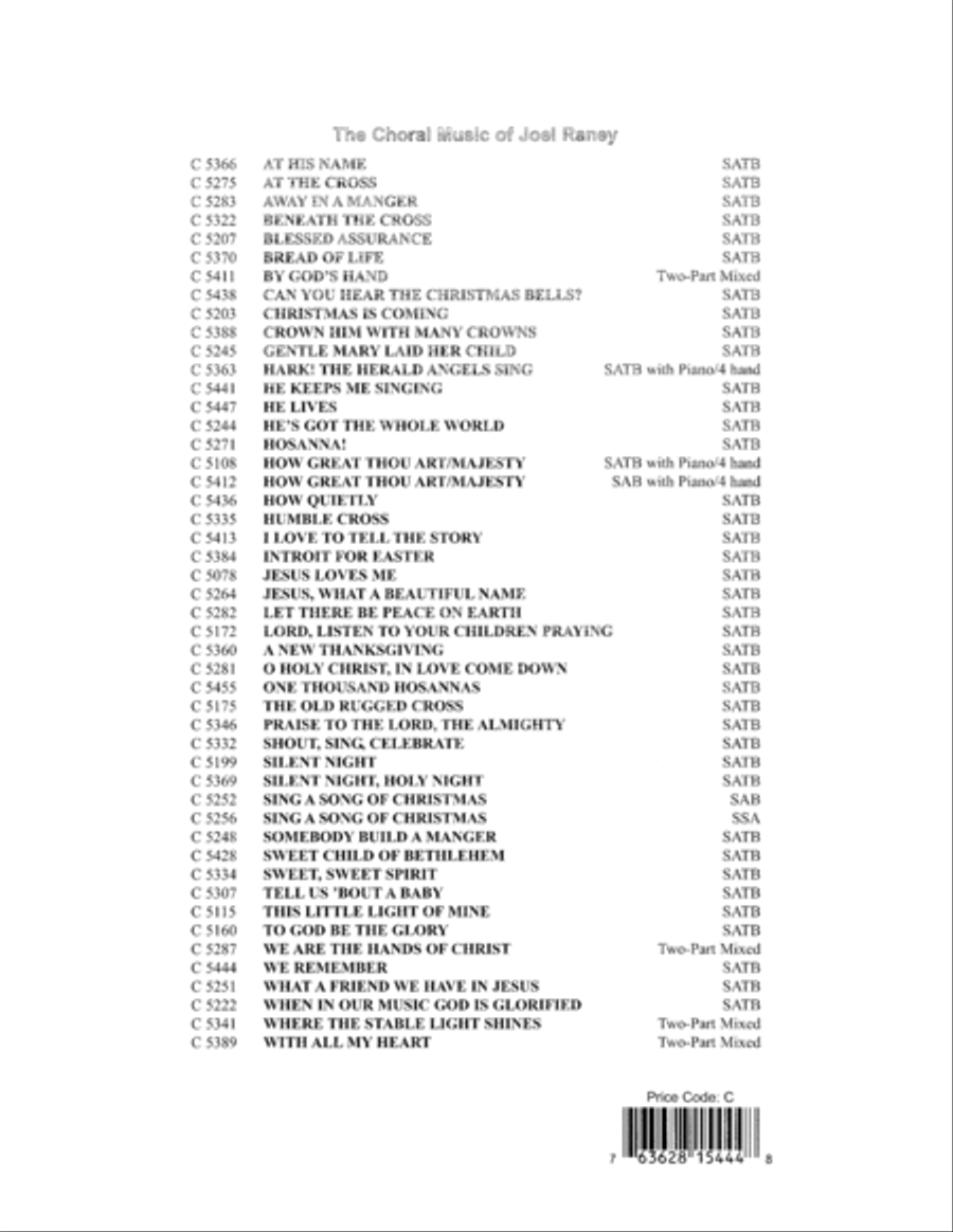 We Remember We Remember 4-Part scores gallery preview page 12