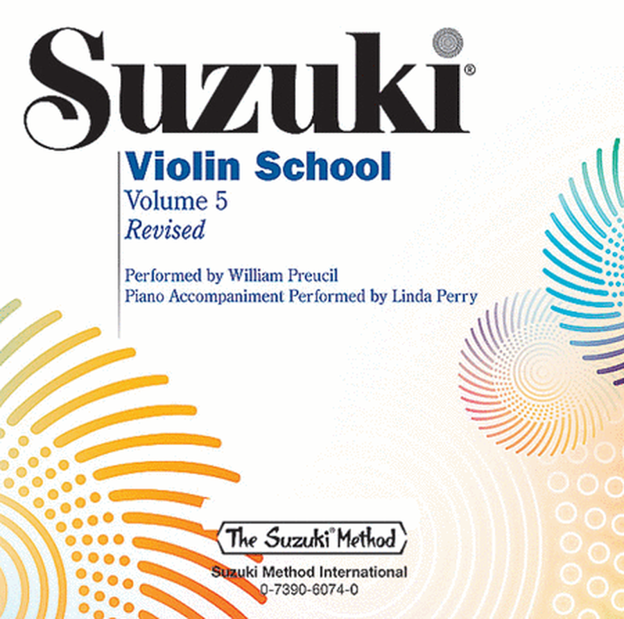 Suzuki Violin School, Volume 5 image number null
