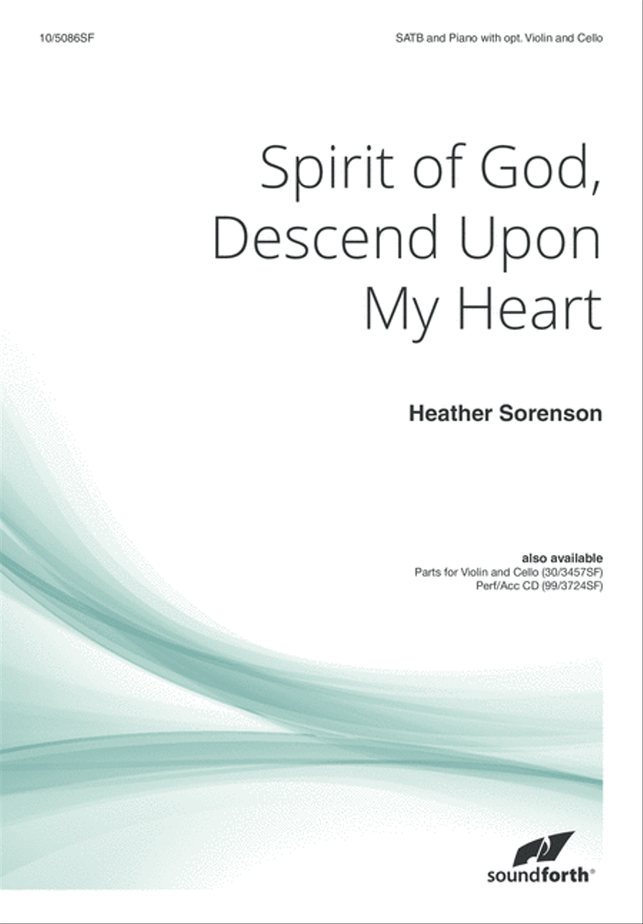 Spirit of God, Descend Upon My Heart 4-Part scores gallery preview page 1