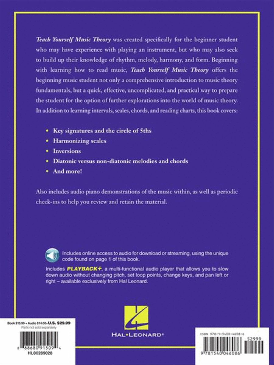 Teach Yourself Music Theory Collection / Songbook scores gallery preview page 12