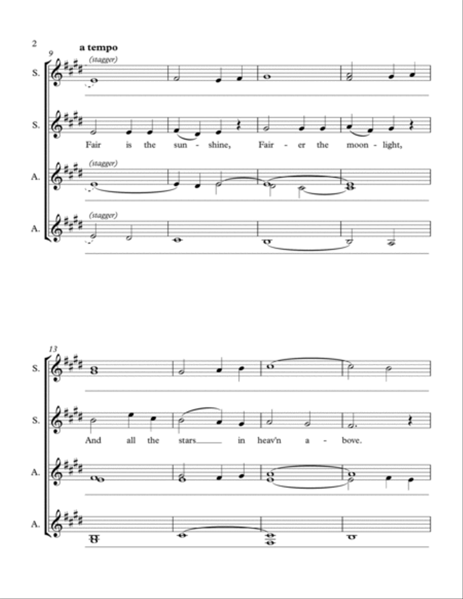 Beautiful Savior Beautiful Savior SSAA scores gallery preview page 2
