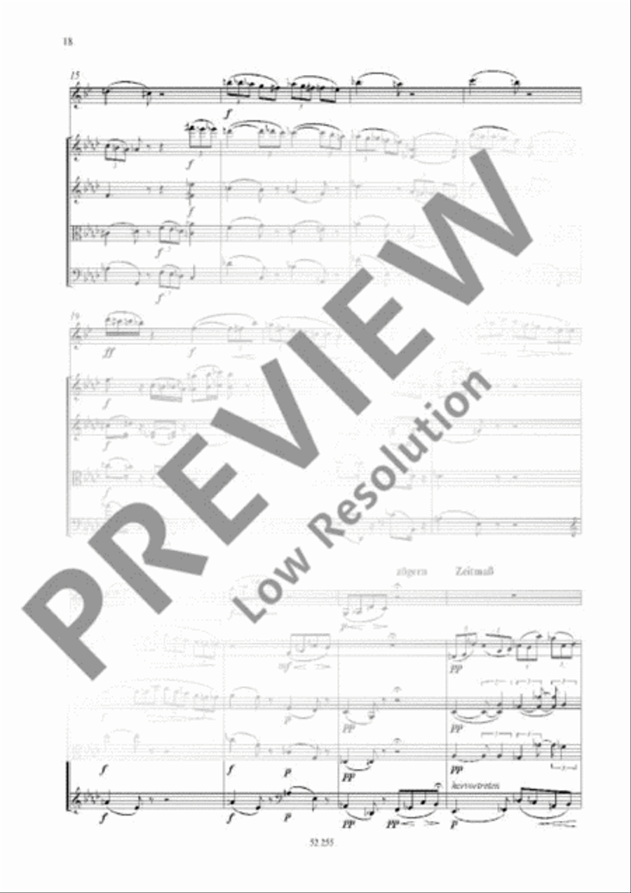Quintet Clarinet scores gallery preview page 17