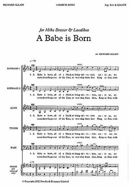 Richard Allain: A Babe Is Born