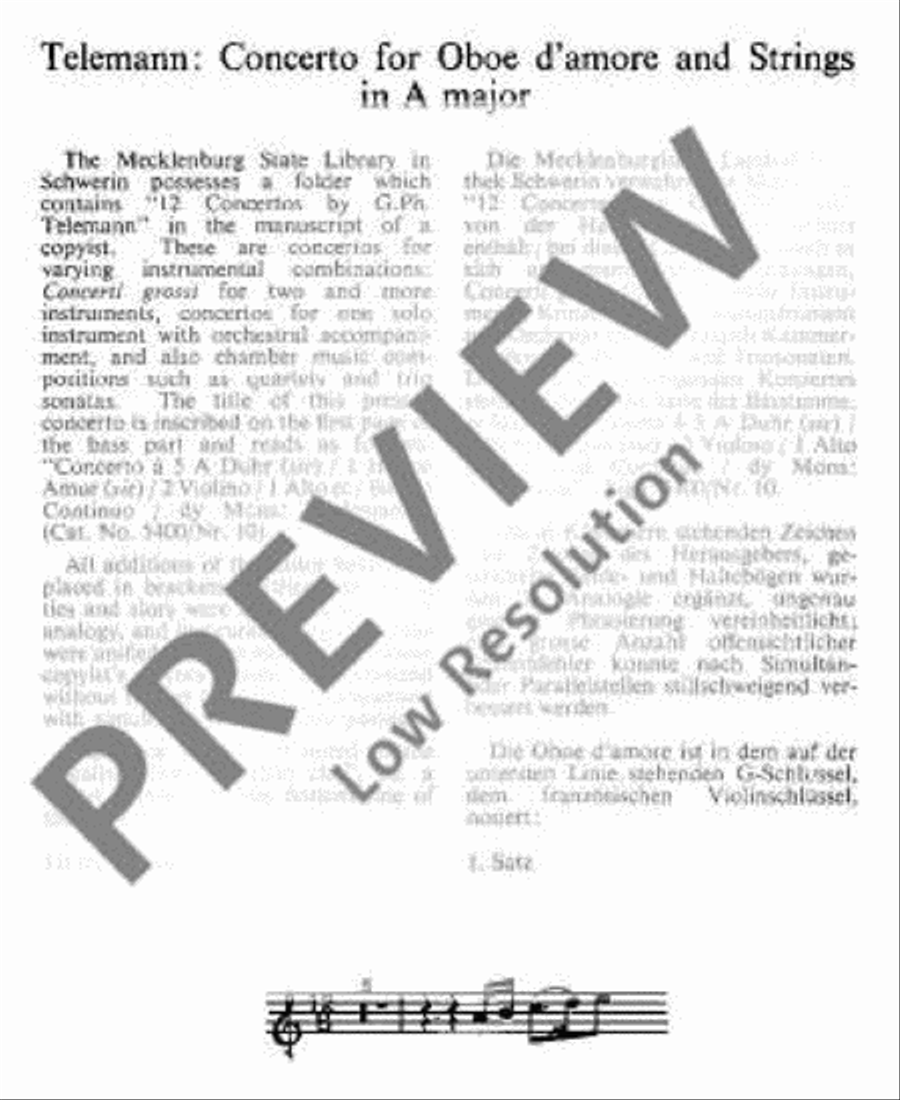 Concerto A major Piano and Keyboard scores gallery preview page 4