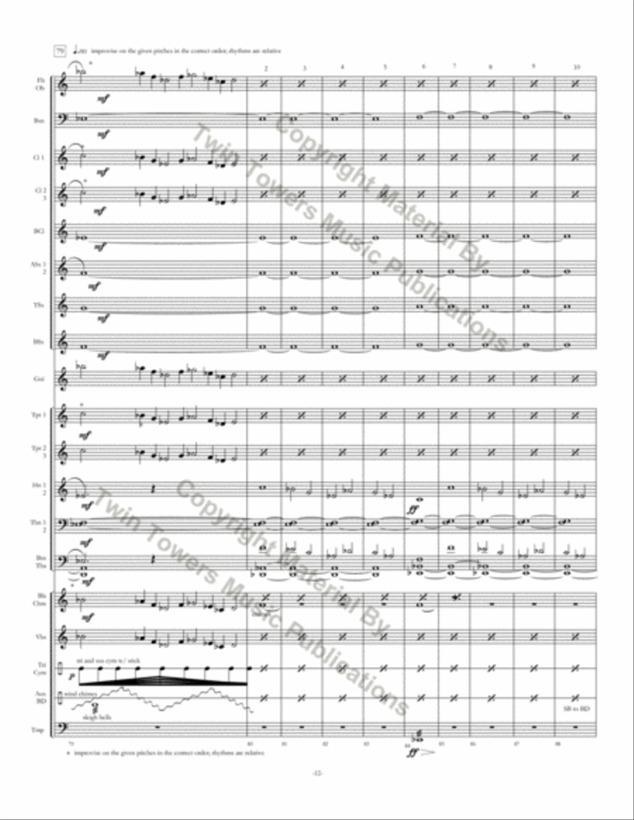 Almost Home Almost Home Concert Band scores gallery preview page 13