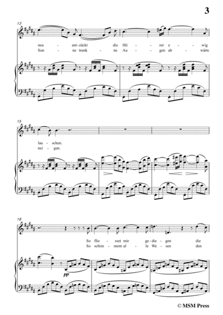 Schubert-Der Fluss,in B Major,for Voice&Piano image number null