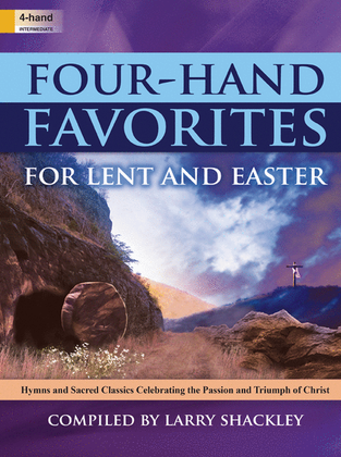 Book cover for Four-Hand Favorites for Lent and Easter