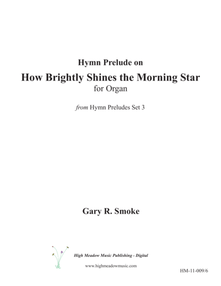 How Brightly Shines the Morning Star image number null