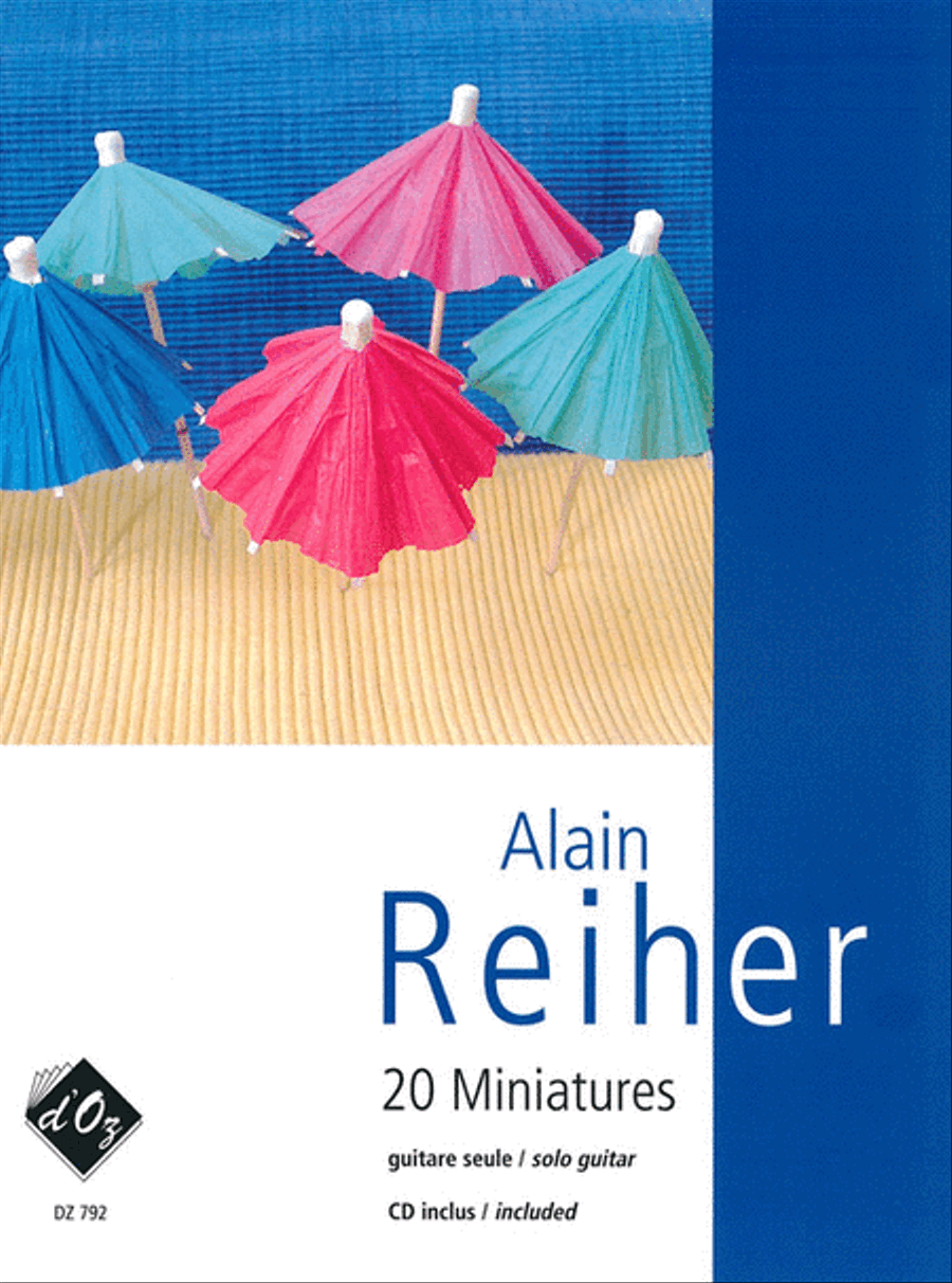 20 Miniatures (CD incl.) Classical Guitar scores gallery preview page 1