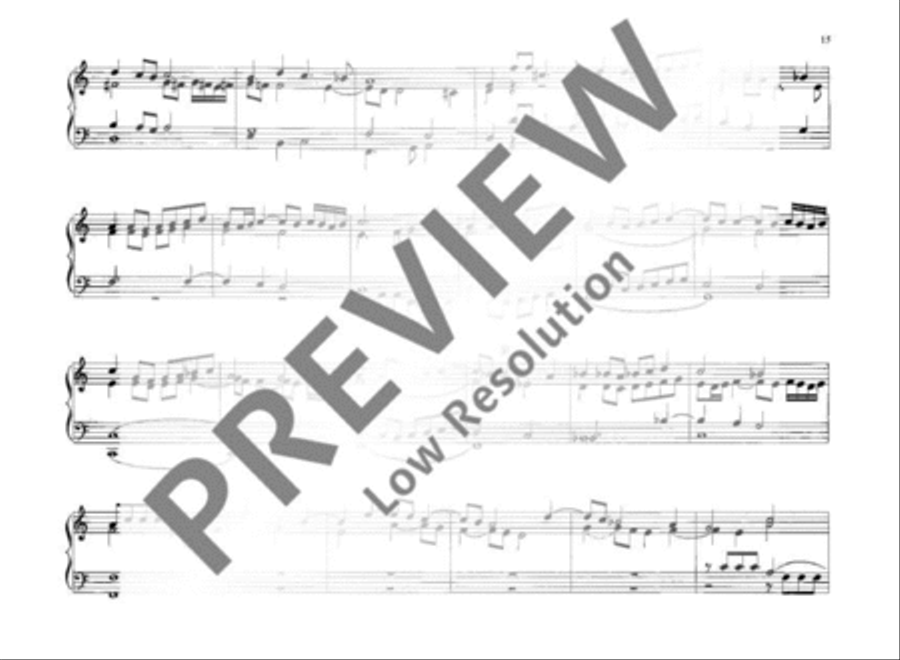 Organ Music of the spanish baroque Period Organ scores gallery preview page 16