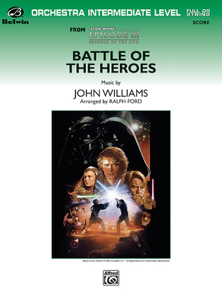 Book cover for Battle of the Heroes (from Star Wars: Episode III Revenge of the Sith)