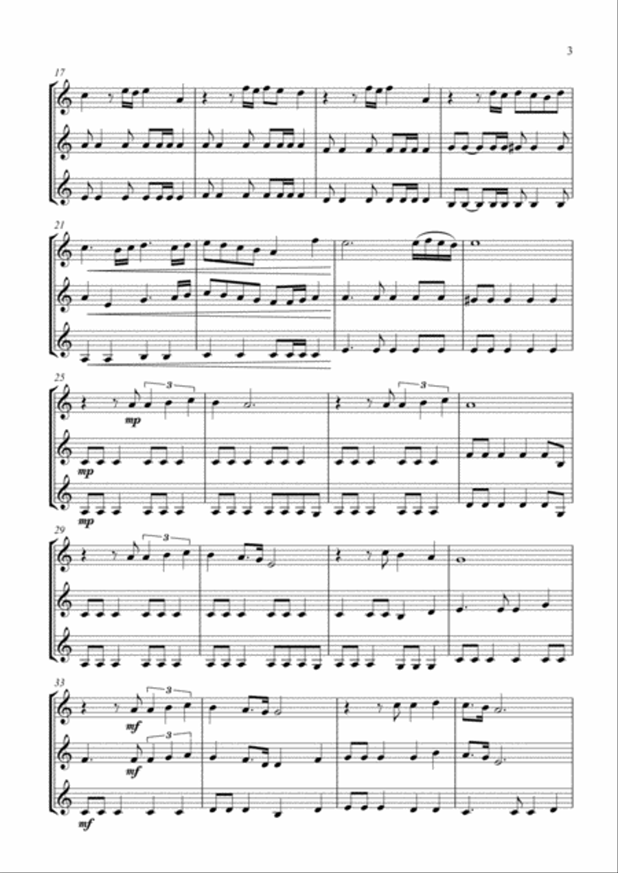 Final Countdown Brass Ensemble scores gallery preview page 3