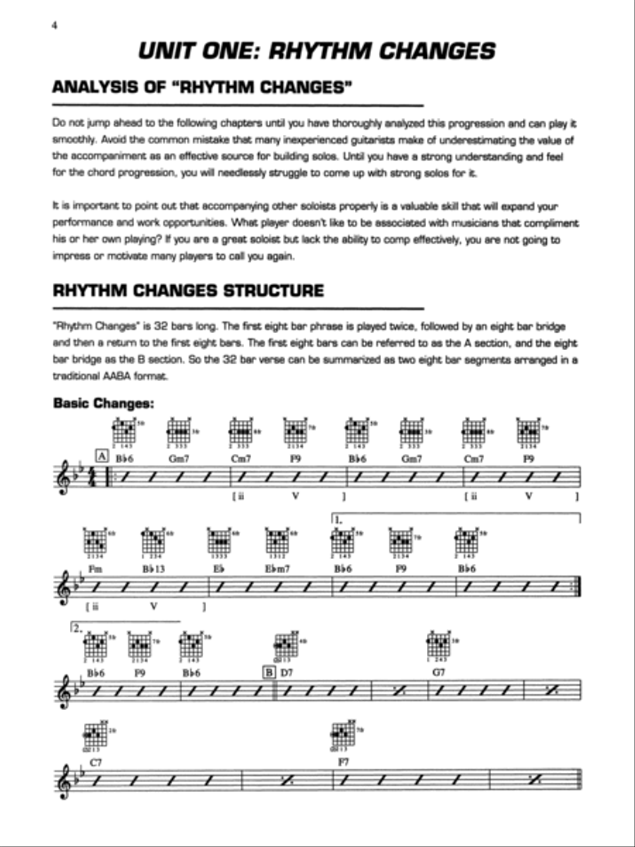 The Herb Ellis Jazz Guitar Method Electric Guitar scores gallery preview page 3