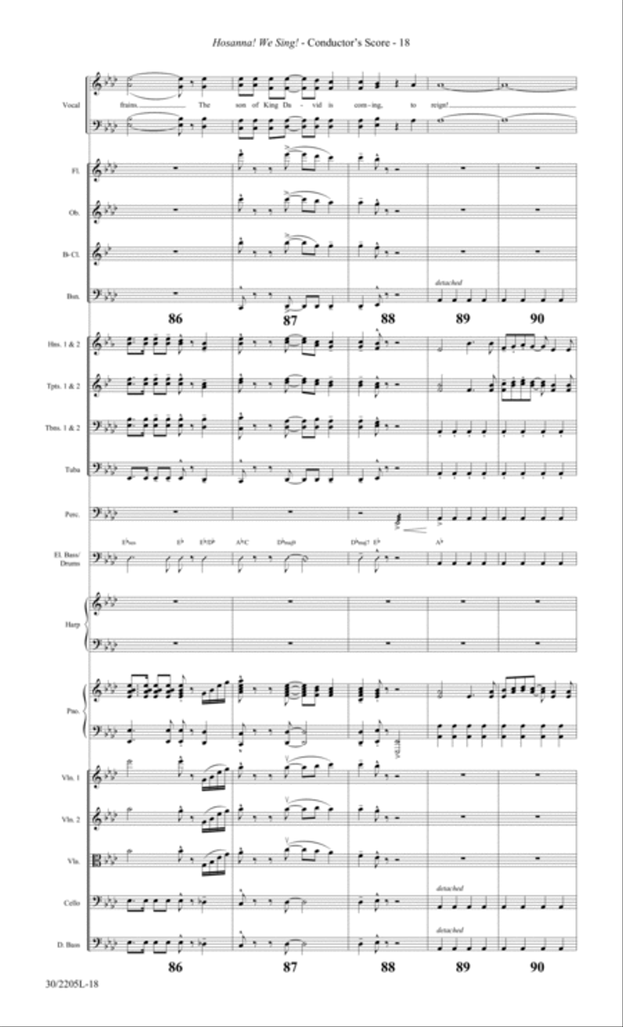 Forsaken Forsaken Choir scores gallery preview page 20
